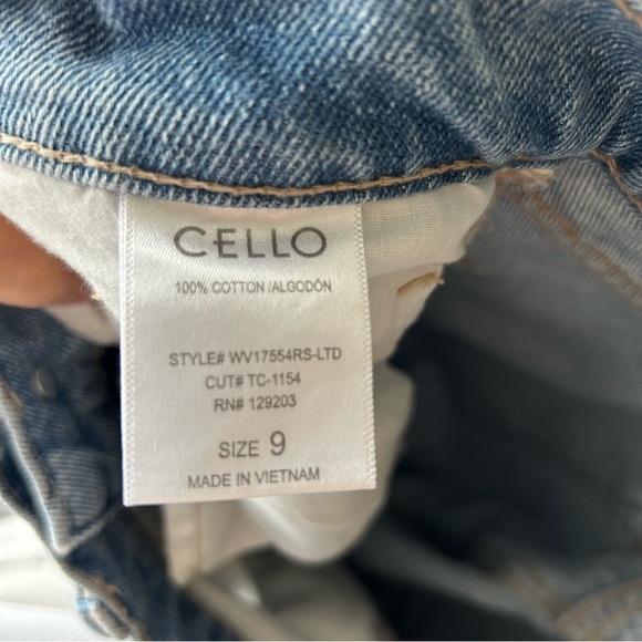 Cello High Rise Mom Jeans - Size 9 - New Without Tags - Picture 7 of 9